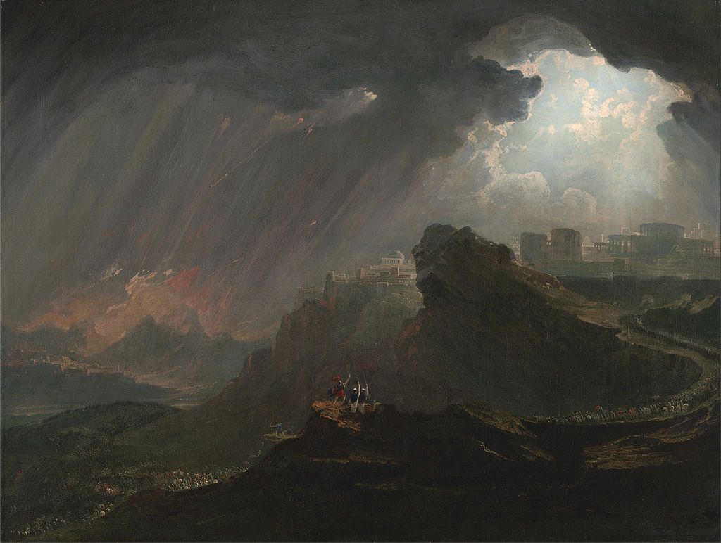 John Martin - Joshua Commanding the Sun to Stand Still